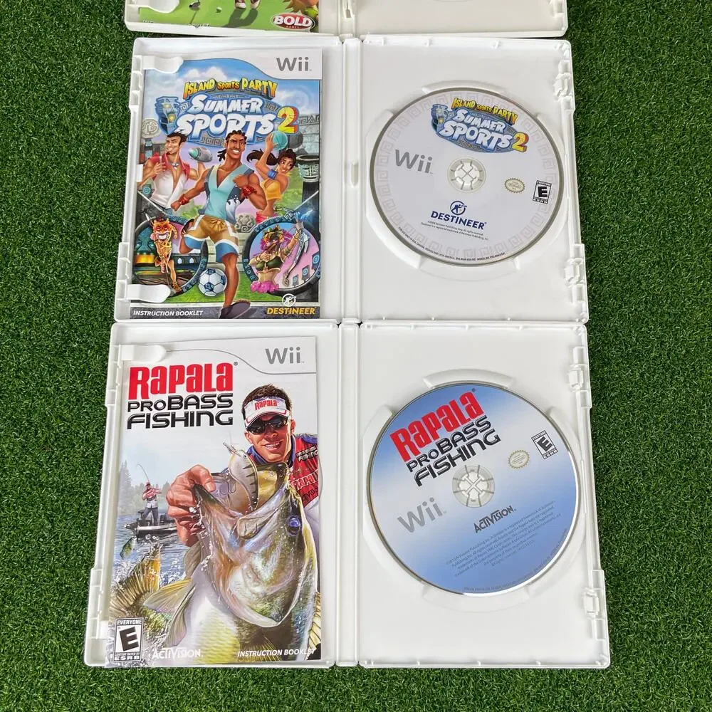 Lot Nintendo Wii Video Game Complete CIB